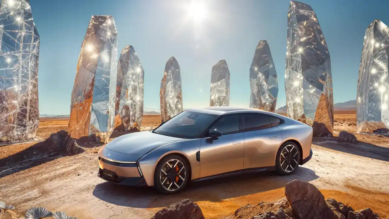 XPENG P7 2025 A Bold New Glow in the Electric Sedan World